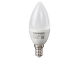 Лампа светодиодная SONNEN, 5 (40) Вт, цоколь Е14, свеча, теплый белый свет, 30000 ч, LED C37-5W-2700-E14, 453709