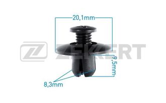 КЛИПСА КРЕПЕЖНАЯ ZEKKERT BE-2122