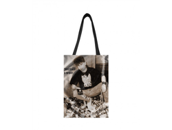 Сумка-шоппер вертикальная Сектор Газа, Юрий Хой №36