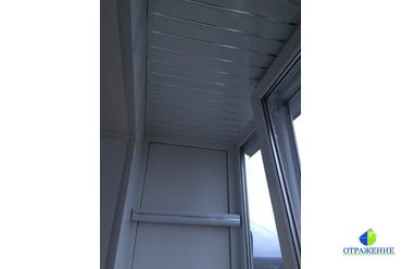 Обшивка балкона. Тосно