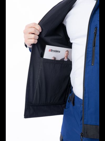 Куртка BRODEKS KS202 цв. синий/чёрный