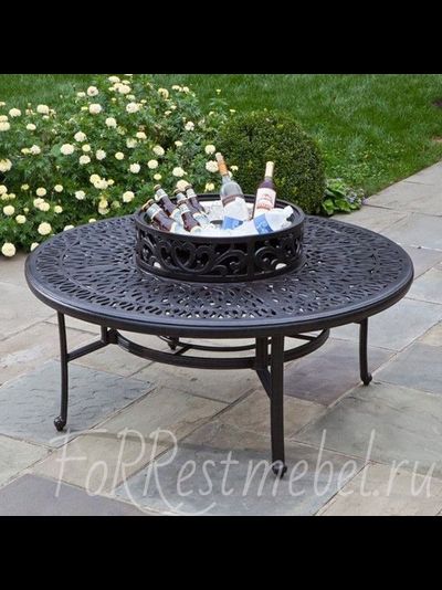 Литой обеденный комплект с барбекю Etna