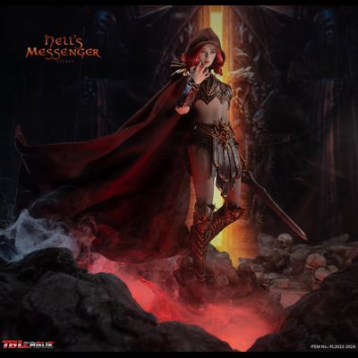 Адская вестница в золотом - КОЛЛЕКЦИОННАЯ ФИГУРКА 1/6 Hell's Messenger Golden (PL2022-202A) - TBLeague
