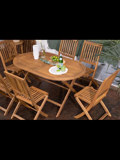 Обеденная группа из акации Oxford M