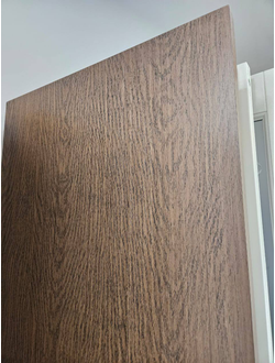 Межкомнатная Дверь Гладкая текстурированный шпон орех