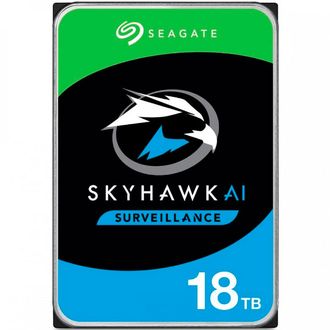 Жесткий диск HDD 12 TB Seagate SkyHawk AI ST18000VE002, 3.5", 256MB, SATA III