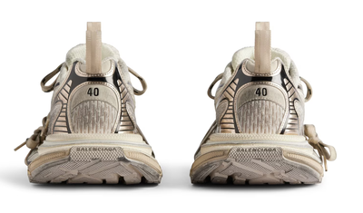 Balenciaga 3XL Worn-Out Ivory Metallic Old