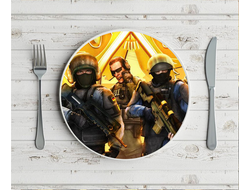 Тарелки "Counter-Strike, CS GO, Контр Страйк"