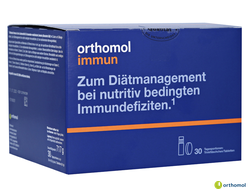Витамины Orthomol Immun / Ортомол Иммун 90 дней (питьевые бутылочки/таблетки)