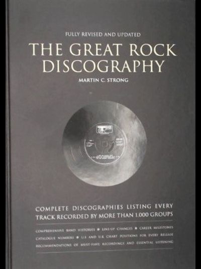 The Great Rock Discography 4 Edition Martin C. Strong Book, Иностранные книги Справочники, Intpress