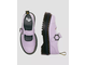 Dr Martens Addina Flower Buckle Leather Platform Lilac
