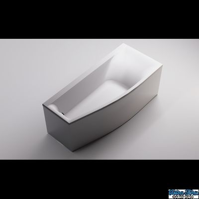Astra-Form Ванна Скат Solid Surface правосторонняя 170/75 см белая матовая