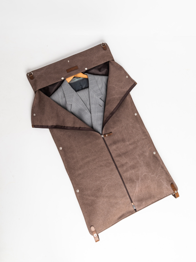 Портплед + дорожная сумка (2 в 1) Palermo Premium 
brown (арт. 4038-63)