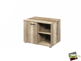Тумба под аппаратуру L-280 Дуб Каньон 820*580*610 мм (Ш*Г*В)