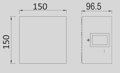 Архитектурная подсветка серии  4 Широких Луча