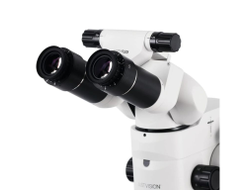 JustVision by Semorr JVM D - операционный микроскоп с плавным изменением увеличения, LED-подсветкой и объективом с изменяемым рабочим расстоянием (f=180-460), встроенной Wi-Fi 4К камерой, удлиненными окулярами, мобильное крепление (Китай)