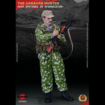 Советский боец спецназа в Афганистане (Охотник за караванами) - Коллекционная ФИГУРКА 1/6 The Caravan Hunter Ussr Spetsnaz In Afghanistan (UD9008) - UJINDOU