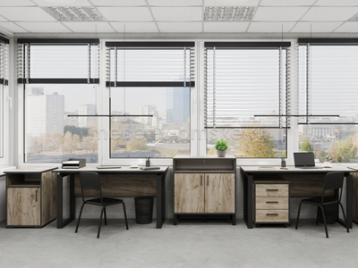 Стол офисный Гермес Лофт (1400)