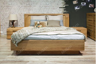Кровать двуспальная "Хедмарк" (Hedmark) 180У, Belfan купить в Ялте