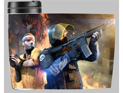 Термокружка "Counter-Strike, CS GO, Контр Страйк" №14