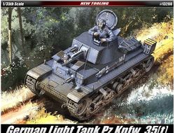 Сборная модель: (Academy 13280) Немецкий лёгкий танк Pz.Kpfw. 35(t)