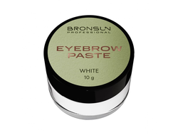 Паста BRONSUN «БЕЛЫЙ» для бровей "White Eyebrow Paste" (10 г)