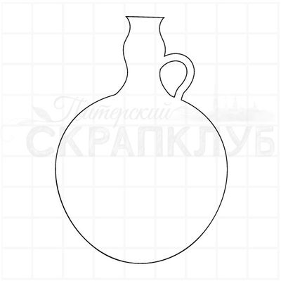 Штамп кувшин