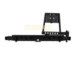 Задний силовой бампер серии Трофи УАЗ Пикап 2008- (03.418.02)