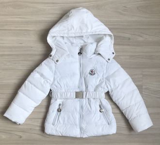 М.17-23 Куртка Moncler белая  (98,104,110,116,122)