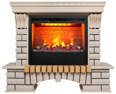 Электрокамин Country WT с очагом 3D Helios 26