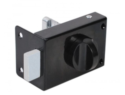 Замок накладной Омега Д-град ЗН 1 черный  [57788]