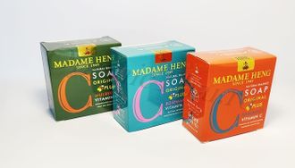 Купить тайское мыло с витамином С и гранатом Madame Heng, узнать отзывы, как применять
