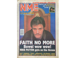 NME Magazine 18 February 1995 Faith No More Cover Иностранные музыкальные журналы, Intpressshop