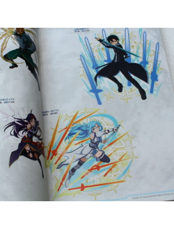 Оригинальный Арт Бук Sword Art Online Memory Defrag Official Visual Collection (Мастера Меча Онлайн)
