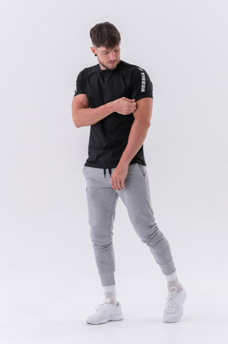 Спортивные брюки Slim sweatpants with side pockets “Reset” 321 Серые