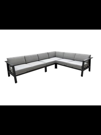 Угловой диван из алюминия Graphite plus