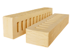 Кирпич желтый rock 0.75 нф ригельный Красная гвардия