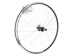 Колесо задн. 26", трещ., втулка с эксц., алюм., двойной, 26RTRQR