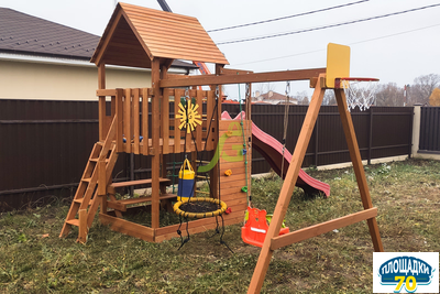 купить Детская площадка IgraGrad Крафт Pro 3 в Новосибирске
