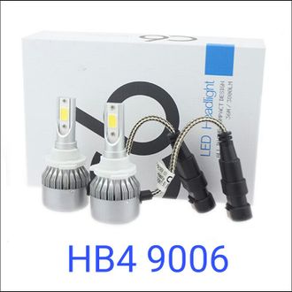 Автолампа светодиодная HВ4 (9006) LED HEADLIGHT C6 6000K, 12v