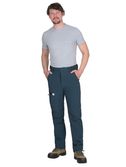 Брюки "СИРИУС-Спейс" софтшелл морская волна