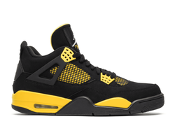 Nike Air Jordan Retro 4 Thunder Yellow фото