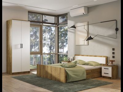 Спальный гарнитур Евро вариант 1 (Мебелони)