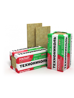 Утеплитель Технониколь Роклайт 1200х600х100мм (2,88м2, 0,288м3) - 4 пл/упк