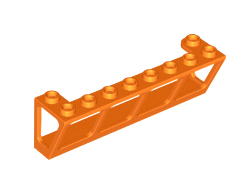 Window 2 x 8 x 2 Boat, Orange (89648 / 6186377 / 6275512)