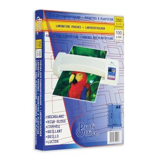 Пленка для ламинирования ProfiOffice А4, 175мкм 100 штук в упаковке