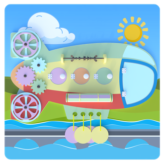 Развивающая панель «Транспорт-1»