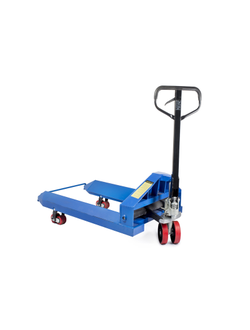 Тележка гидравлическая для рулонов 2500 кг 1150х1150 мм полиуретановые колеса TOR ZT