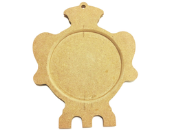 Поднос Самовар 340*270 заготовка для росписи и декупажа