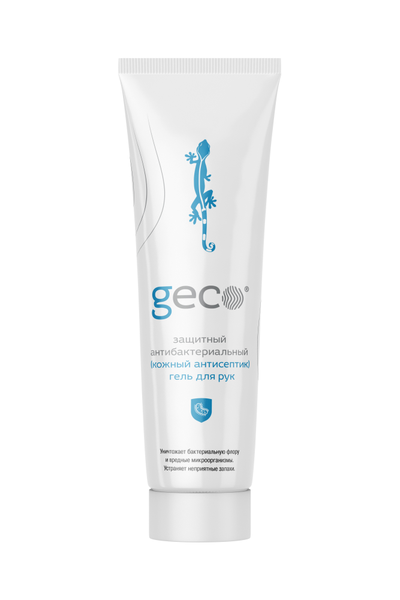 Защитный антибактериальный (кожный антисептик) гель для рук “GECO”